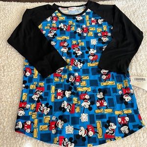 LuLaRoe Mickey Mouse Randy medium NWT